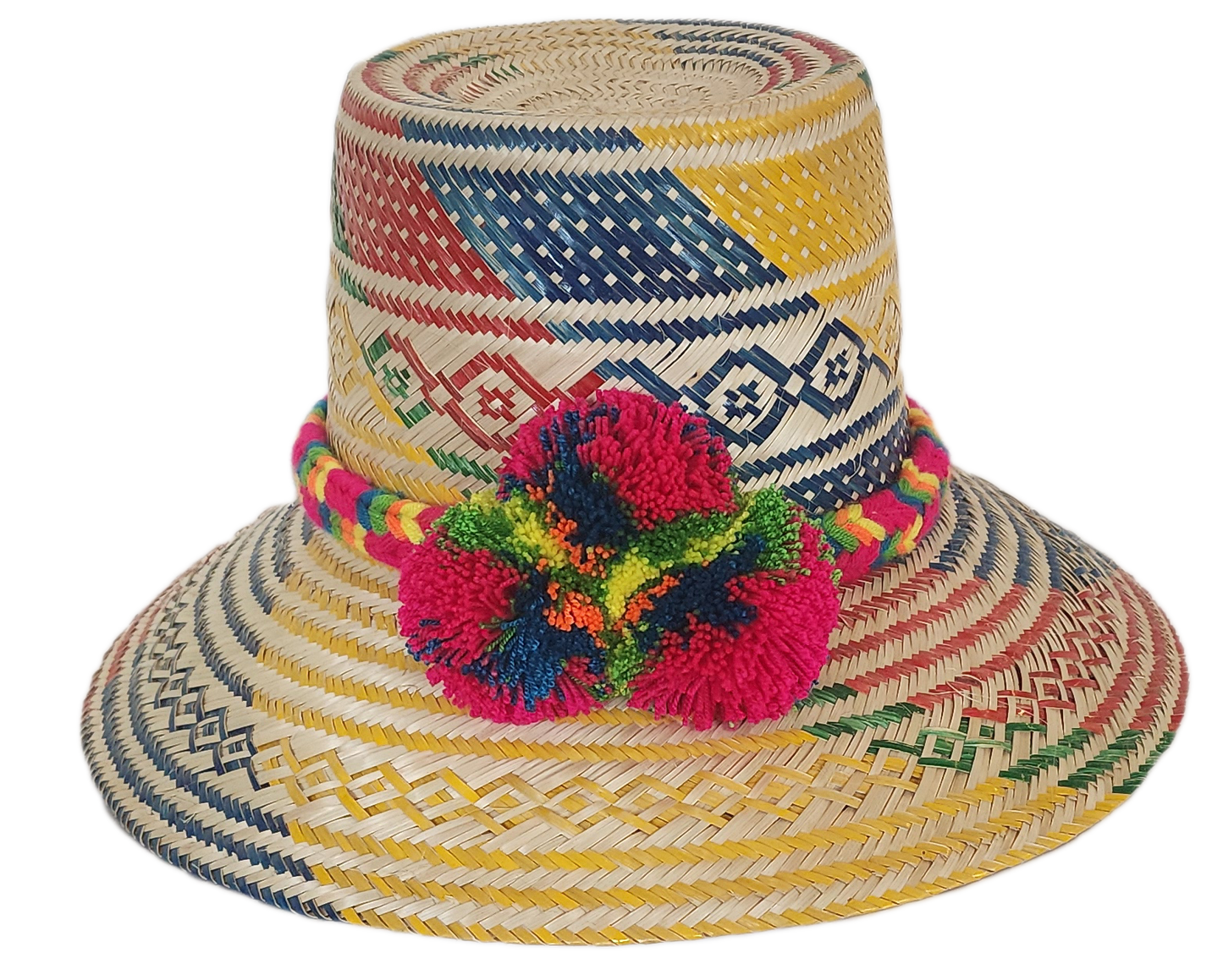 Handcrafted hat with soul, perfect as a summer straw hat and loved for its designer straw hat flair.
