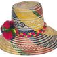Handcrafted hat with soul, perfect as a summer straw hat and loved for its designer straw hat flair.
