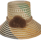 Handcrafted hat with soul, perfect as a boho hat and loved for its everyday sun hat flair.

