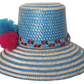 Everyday sun hat handcrafted by Wayuu artisans from Iraca palm.
