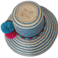 Everyday sun hat handcrafted by Wayuu artisans from Iraca palm.
