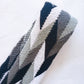 Black Lines Handmade Wayuu Strap Bag - detail