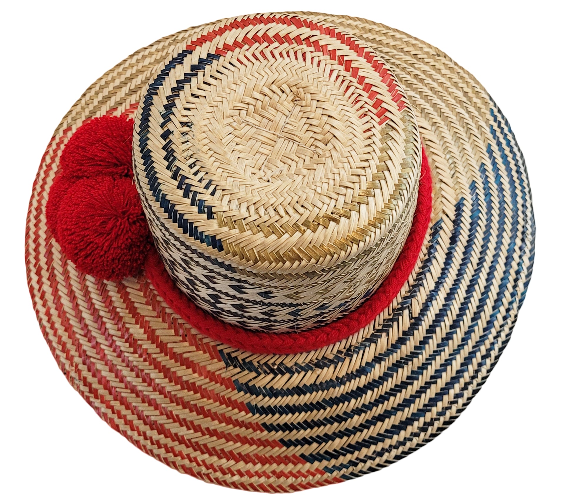 Livia Handmade Wayuu Hat - top