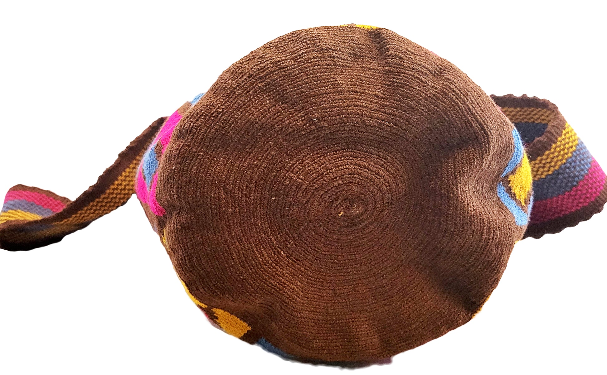 Bottom view Liana Medium Size Handmade Single Thread-Wayuu Bag - Wuitusu