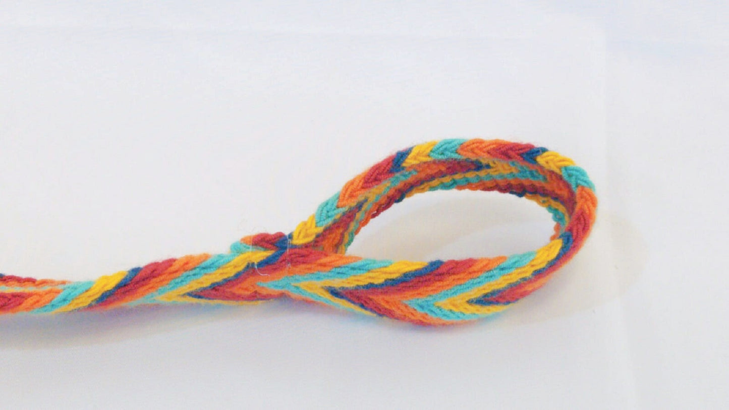 Multicolor Handmade Wayuu Pet Leash - Wuitusu